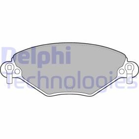 Compre Pastilhas de travão da DELPHI LP1654 a um preço baixo por 30,99 €