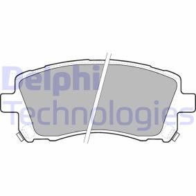 Compre Pastilhas de travão da DELPHI LP1663 a um preço baixo por 25,37 €