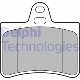 Compre Pastilhas de travão da DELPHI LP1680 a um preço baixo por 21,71 €