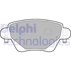 Compre Pastilhas de travão da DELPHI LP1682 a um preço baixo por 26,46 €