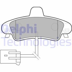 Compre Pastilhas de travão da DELPHI LP1683 a um preço baixo por 28,60 €