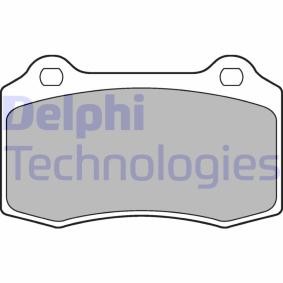 Compre Pastilhas de travão da DELPHI LP1700 a um preço baixo por 29,65 €