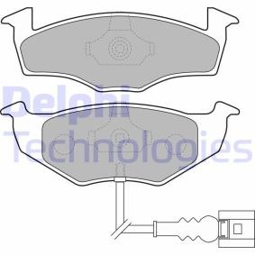 Compre Pastilhas de travão da DELPHI LP1709 a um preço baixo por 24,65 €