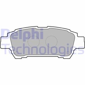 Compre Pastilhas de travão da DELPHI LP1710 a um preço baixo por 19,53 €