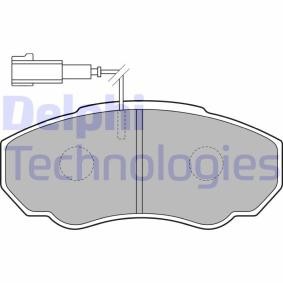 Compre Pastilhas de travão da DELPHI LP1750 a um preço baixo por 31,89 €