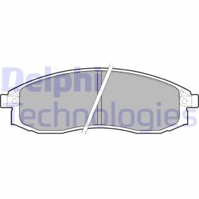 Compre Pastilhas de travão da DELPHI LP1759 a um preço baixo por 31,19 €