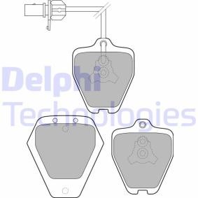 Bremsbeläge von DELPHI