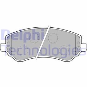 Bremsbeläge für CHRYSLER von DELPHI