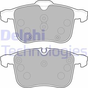 Compre Pastilhas de travão da DELPHI LP1783 a um preço baixo por 38,05 €