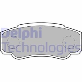 Compre Pastilhas de travão da DELPHI LP1790 a um preço baixo por 27,08 €