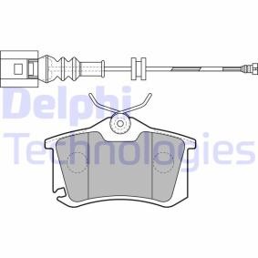 Compre Pastilhas de travão da DELPHI LP1815 a um preço baixo por 21,41 €