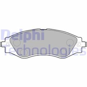 Compre Pastilhas de travão da DELPHI LP1816 a um preço baixo por 22,69 €