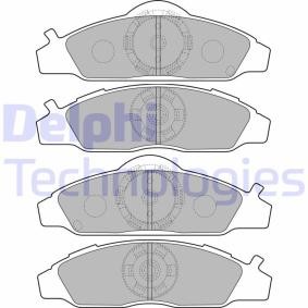 Compre Pastilhas de travão da DELPHI LP1817 a um preço baixo por 26,72 €