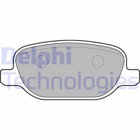 Compre Pastilhas de travão da DELPHI LP1845 a um preço baixo por 28,21 €