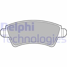 Compre Pastilhas de travão da DELPHI LP1846 a um preço baixo por 27,49 €
