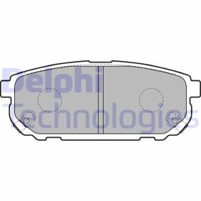 Compre Pastilhas de travão da DELPHI LP1850 a um preço baixo por 22,77 €