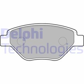 Bremsbeläge LP1866 von DELPHI günstig für 26,80 € online kaufen