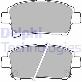Bremsbeläge für ASTON MARTIN von DELPHI