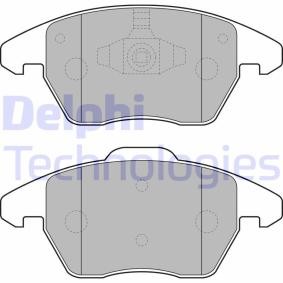Compre Pastilhas de travão da DELPHI LP1904 a um preço baixo por 29,00 €