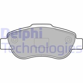 Achetez des Plaquettes de frein DELPHI LP1929 à prix pour 22,51 €