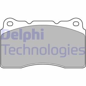 Compre Pastilhas de travão da DELPHI LP1944 a um preço baixo por 25,79 €