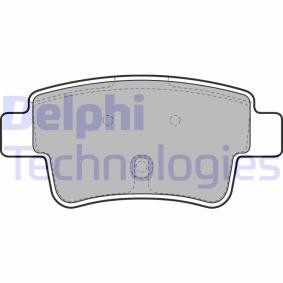 Compre Pastilhas de travão da DELPHI LP1965 a um preço baixo por 23,14 €