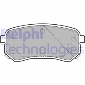 Compre Pastilhas de travão da DELPHI LP1976 a um preço baixo por 22,60 €