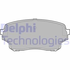 Compre Pastilhas de travão da DELPHI LP2000 a um preço baixo por 23,40 €