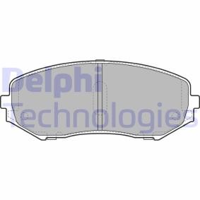 Compre Pastilhas de travão da DELPHI LP2001 a um preço baixo por 27,45 €