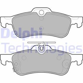 Compre Pastilhas de travão da DELPHI LP2007 a um preço baixo por 23,89 €
