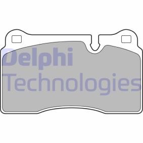 Bremsbeläge für ASTON MARTIN von DELPHI