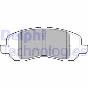Compre Pastilhas de travão da DELPHI LP2038 a um preço baixo por 34,76 €