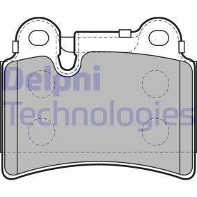 Compre Pastilhas de travão da DELPHI LP2061 a um preço baixo por 31,19 €