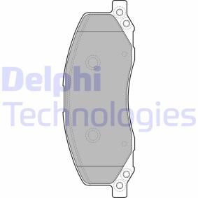 Compre Pastilhas de travão da DELPHI LP2082 a um preço baixo por 42,03 €