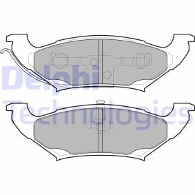Bremsbeläge für CHRYSLER von DELPHI