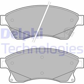 Compre Pastilhas de travão da DELPHI LP2142 a um preço baixo por 26,02 €