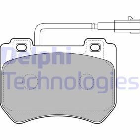 Compre Pastilhas de travão da DELPHI LP2200 a um preço baixo por 35,72 €