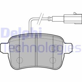 Compre Pastilhas de travão da DELPHI LP2222 a um preço baixo por 29,74 €