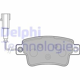 Compre Pastilhas de travão da DELPHI LP2231 a um preço baixo por 35,37 €