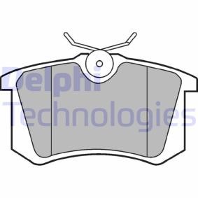 Compre Pastilhas de travão da DELPHI LP2255 a um preço baixo por 18,19 €