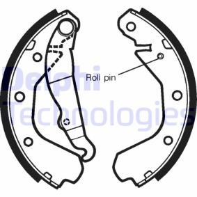 OPEL Bremsbackensatz von DELPHI