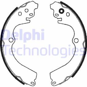 Compre Jogo de maxilas de travão da DELPHI LS1604 a um preço baixo por 26,12 €