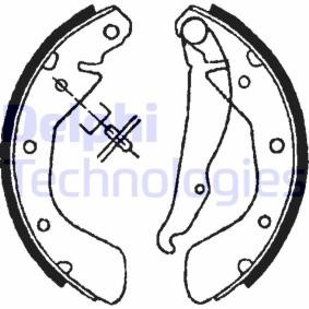 Compre Jogo de maxilas de travão da DELPHI LS1622 a um preço baixo por 23,23 €