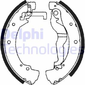 Köp Bromsbacksats av DELPHI LS1656 till det låga priset 566,30 kr
