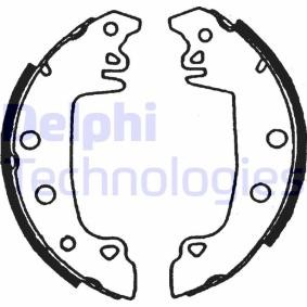 Compre Jogo de maxilas de travão da DELPHI LS1721 a um preço baixo por 21,37 €