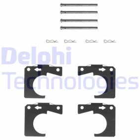 Comprar Kit de accesorios, pastillas de frenos de DELPHI LX0007 a bajo precio de 7,21 €
