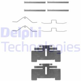 Comprar Kit de accesorios, pastillas de frenos de DELPHI LX0034 a bajo precio de 9,87 €