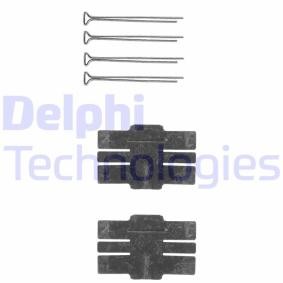 Compre Kit de acessórios, pastilhas de travão da DELPHI LX0064 a um preço baixo por 6,62 €
