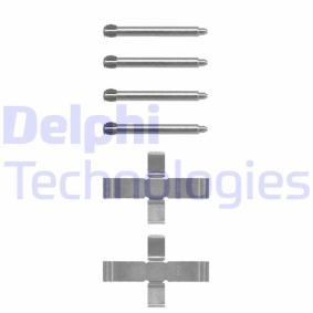 Köp Monteringssats, bromsbelägg av DELPHI LX0070 till det låga priset 63,49 kr