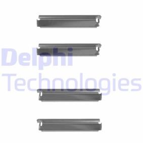 Comprar Kit de accesorios, pastillas de frenos de DELPHI LX0078 a bajo precio de 9,99 €